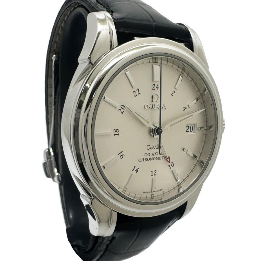 DE VILLE オメガ デビル コーアクシャル GMT クロノメーター 自動巻き