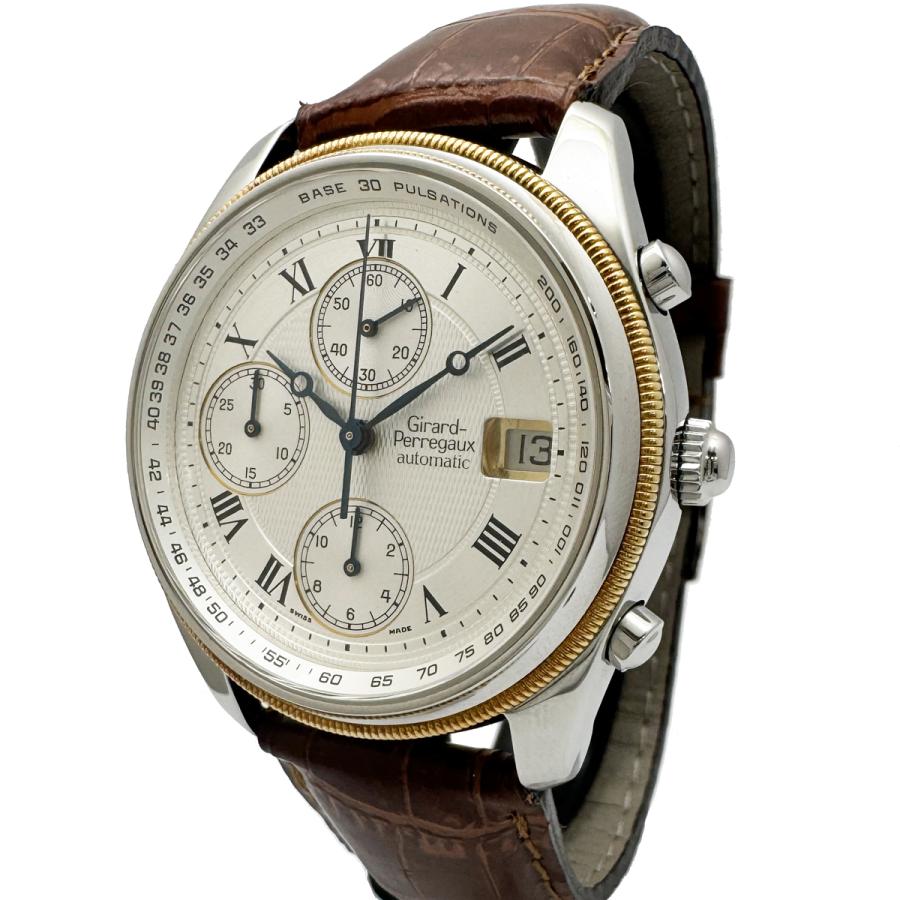 ジラール・ペルゴ（GIRARD-PERREGAUX） GP4900 クロノグラフ デイト YG