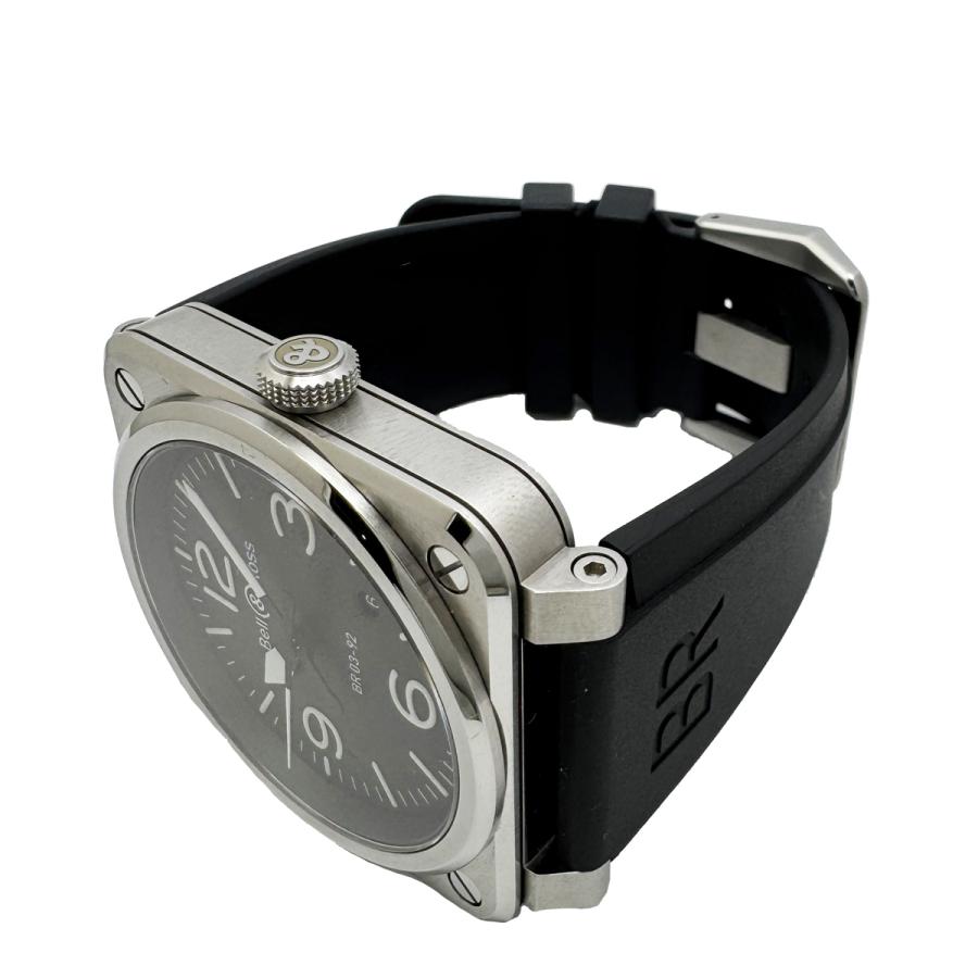 Bell & Ross BR03-92 ブラック 自動巻き Bell＆Ross】ベルロスのBR03-92 BLACK MATTはセラミック製でキズに強い