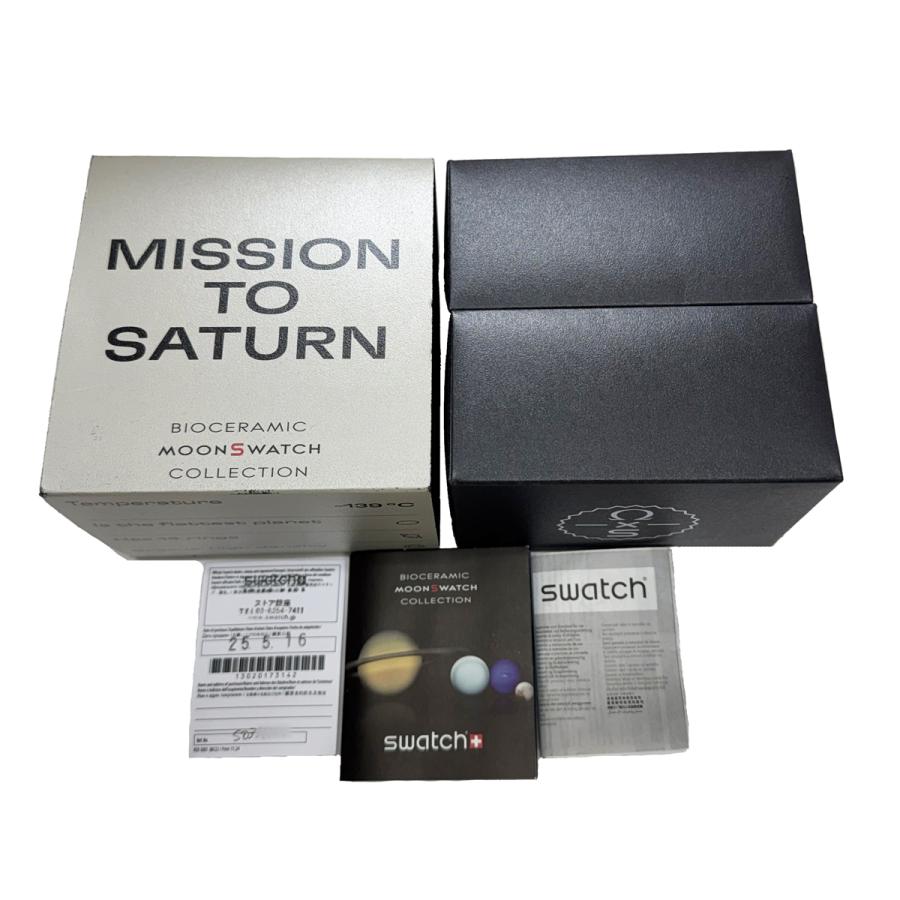 SPEEDMASTER オメガ スウォッチ MISSION TO SATURN スピードマスター