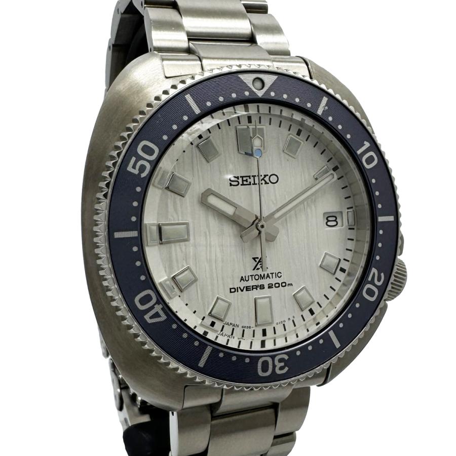 セイコー プロスペックス Save the Ocean 自動巻き SBDC169 6R35-02A0 シルバーホワイト文字盤 コアショップ限定 SEIKO PROSPEX 箱 保証書の画像