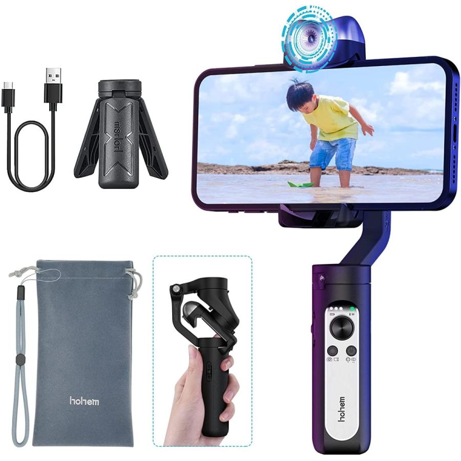 宅送] hohem スマートフォン用3軸ジンバル スタビライザー cerkafor.com