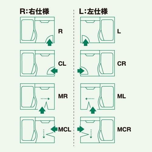 (在庫あり) S16-4TSL クリナップ Cleanup 風呂フタ (シャッターフタL:左仕様)　送料無料 (北海道・九州・沖縄・離島除く)｜kirin-shoten｜03