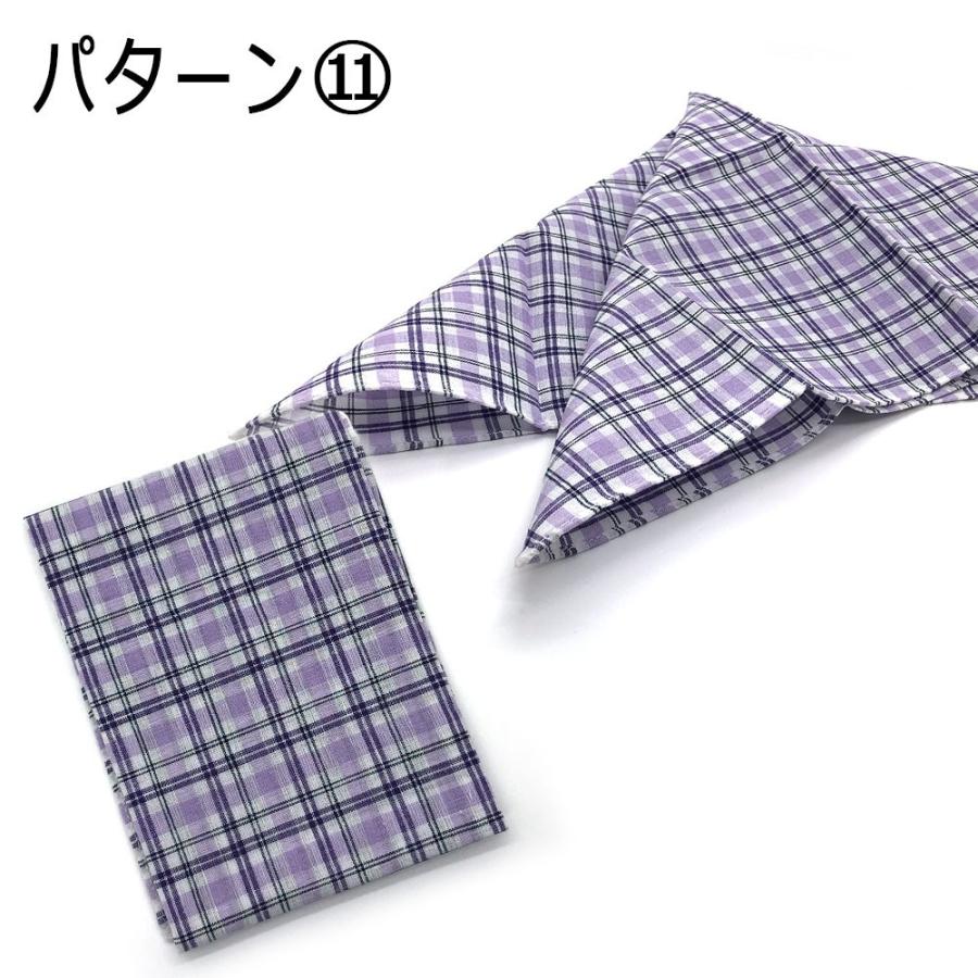 在庫処分品 ハンカチ 綿100% シンプル いろんな柄 40×40cm 薄手 100円均一 【パターン1〜15】｜kirin100｜12