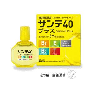 ランキングや新製品 第3類医薬品 参天製薬 サンテ40 プラス 12ｍｌ