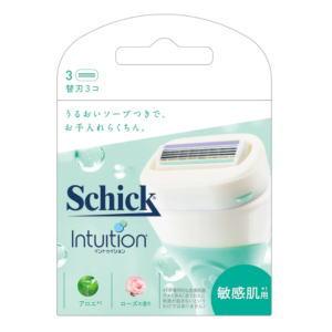 Schick シック イントゥイション 替刃 敏感肌用 3個入　12個 schick（シック） イントゥイション 敏感肌用 替刃（3コ入） : キリン