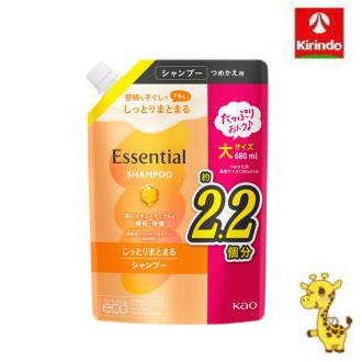 Curel 花王 エッセンシャル しっとりまとまる シャンプー つめかえ用