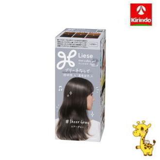 Liese 花王 リーゼ ティントカラージェル シアーグレー 191ml