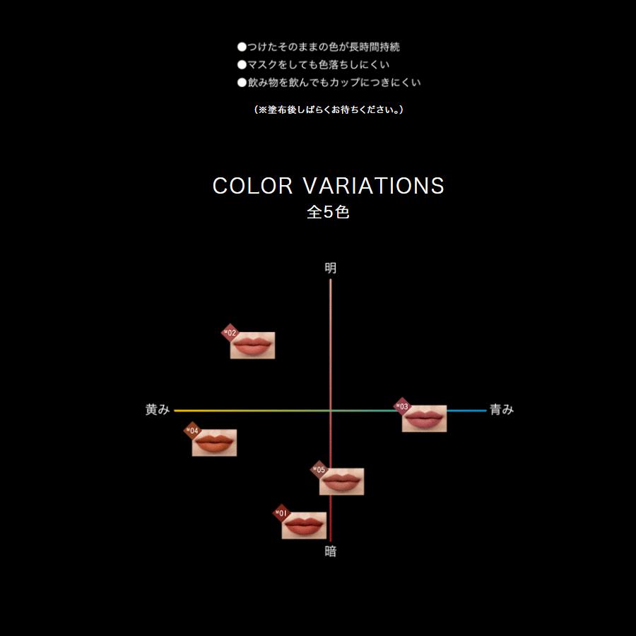 ケイト(KATE) リップモンスター スフレマット M01 深紅の闇×1個 落ち