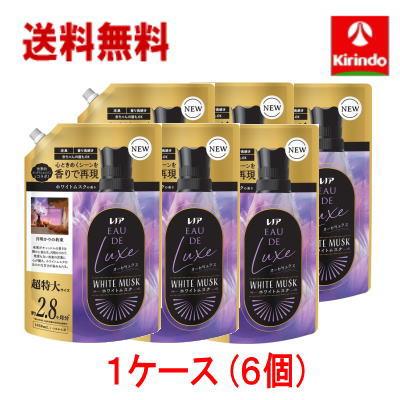 送料無料 1ケース(6個セット) P&G レノア オードリュクス ホワイトムスクの香り 詰替 超特大 1050mL×6個 の商品画像