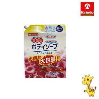 K-select（ケーセレクト） 弱酸性ボディソープ フレッシュフローラル