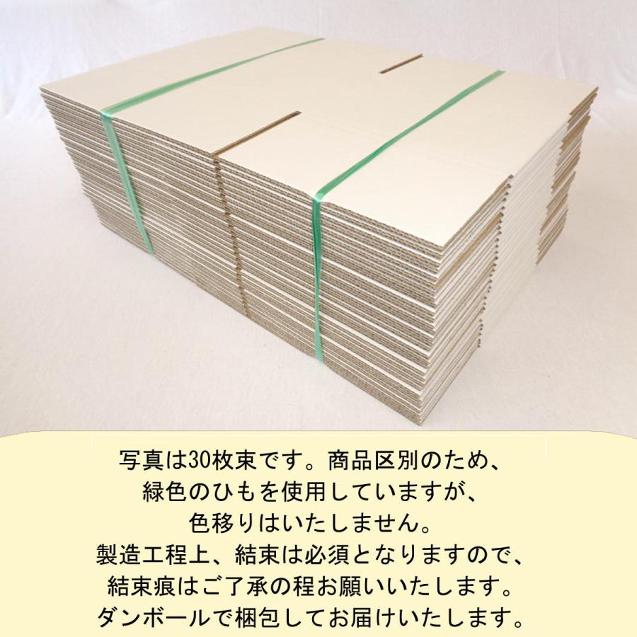 桐パック 段ボール 白 ダンボール箱 60サイズ B5 国産 30枚セット