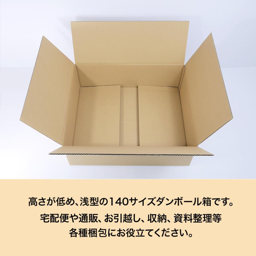 桐パック ダンボール 140サイズ 5枚 (5mm厚 605x495x210) 引越し