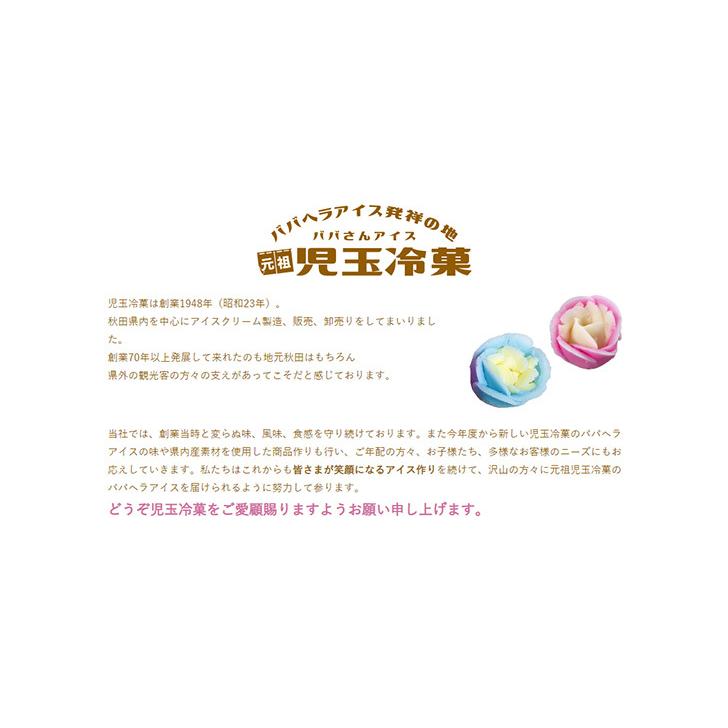 児玉冷菓のババヘラアイスカップ　二色カップ５個セット｜kiriten｜02