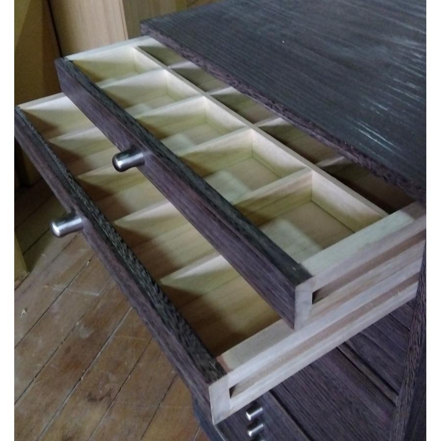 標本タンスコレクションボックス貝殻木製大容量 : 桐箪笥専門の