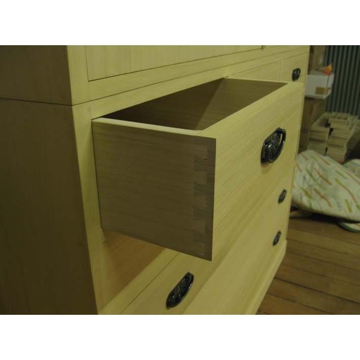 法衣桐たんすモダン収納チェスト 重ね式 総桐法衣箪笥k-42001
