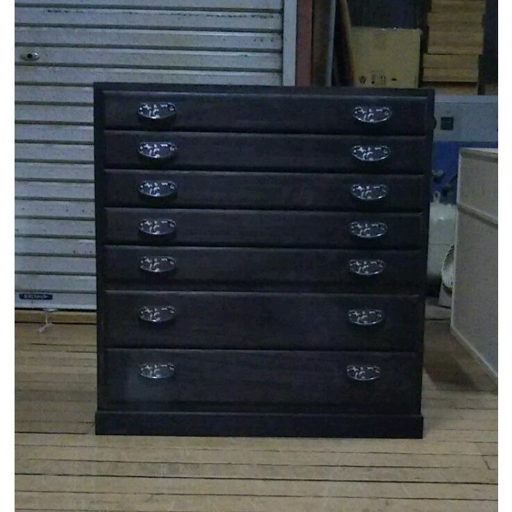 桐箪笥 たんすタンスチェスト帯収納和モダンアウトレット 総桐帯箪笥7段