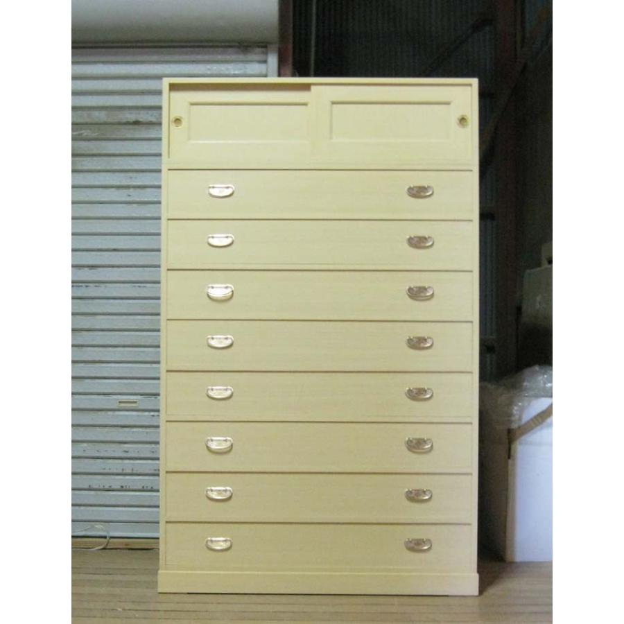 法衣 桐たんす 桐タンス 法衣 装束 シンプル 重ね式 引戸付 総桐