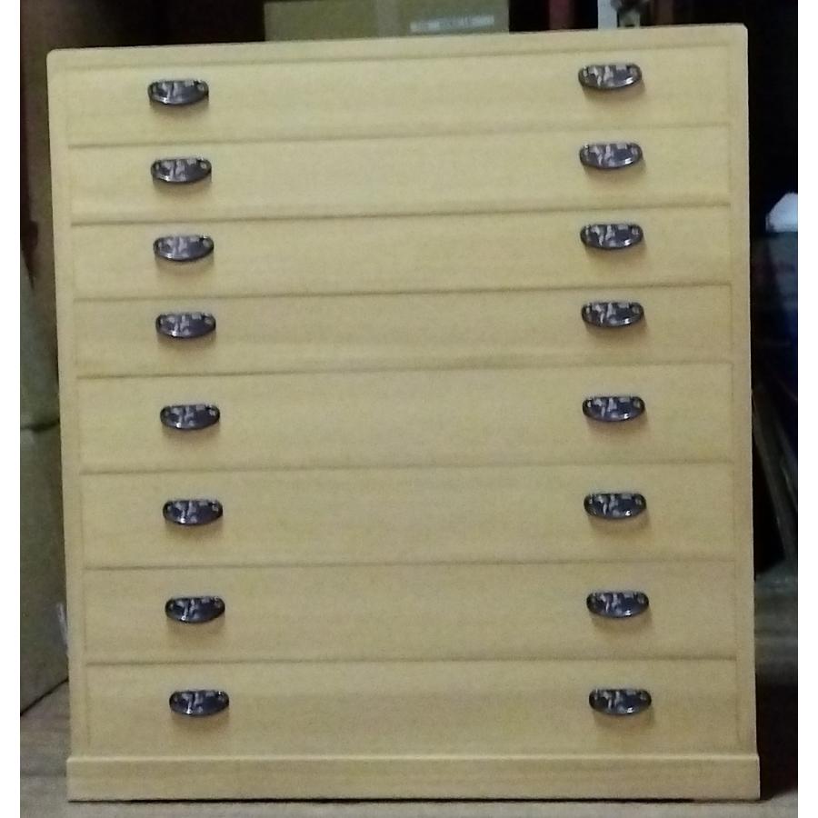 桐たんす桐タンス着物整理国産収納8段 総桐着物箪笥8段（浅4・深4