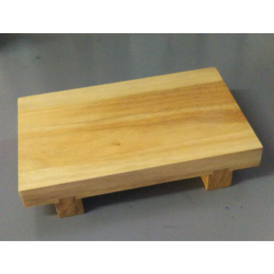 寿司下駄 台 アウトレット 現品限り すし下駄 240x148x51mm : 桐箪笥