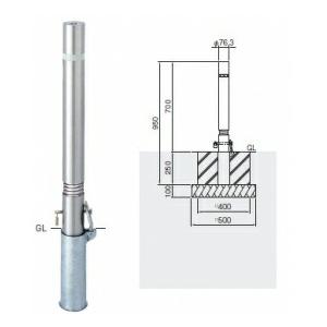 春の最新作 送料無料 帝金 311cts Pk バリカー上下式 バリアフリー ステンレスタイプ 直径76 3mm エクステリアのプロキロyahoo 店 通販 Yahoo ショッピング 春物がお買い得 週末限定sale Www Skylanceronline Com