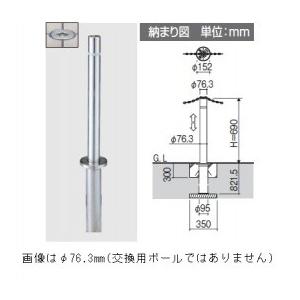 三協アルミ　ビポール　BTB-101UDN　φ101mm　上下式　チェーン通過