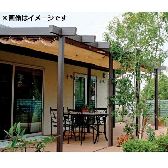 タカショー ポーチガーデン Jポーチ（壁寄せタイプ） 1間×4尺 ＊シェードは別売です クリアマット : 15352101 : エクステリアのプロキロ