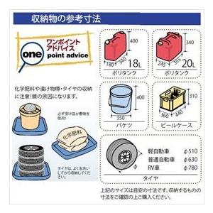 物置　屋外　おしゃれ　タクボ物置　標準屋根　ND-2519　一般型　棚板なし仕様　トロピカルオレンジ　『追加金額で工事可能』　ND／ストックマン