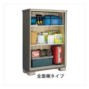 『配送は関東・東海限定』イナバ物置 KMW／ナイソーシスター KMW-219D CB 全面棚タイプ『二重構造収納庫 KMXシリーズのモデルチェンジ D_1
