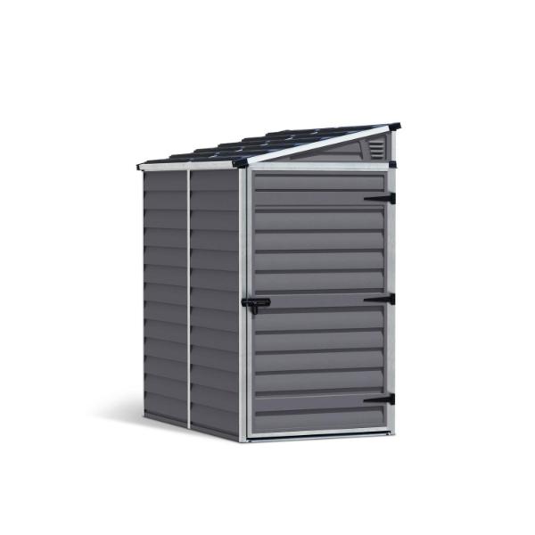 パルラム スカイライト・ペント Skylight Pent 『 物置 屋外 庭 大型 オシャレ 収納庫 倉庫 メタルシェッド プレハブ diy キット 組み立て式 』 グレー_1