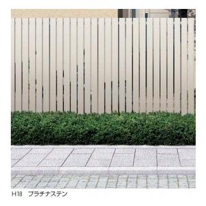 YKK リレーリアフェンス4N型（たて板透かし彫り） 米突モデュール （本体＋柱）仕かける 繋ぎ合わせる用 H18FJ TPS-F34N