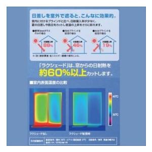 三協アルミ ラクシェード 持出しタイプ（出幅130mm） 幅W2000mm×高さH2520mm ブラウン生地の画像