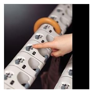 テラモト ロック式傘立 キーレス傘立SD2 折りたたみ式 48本収納