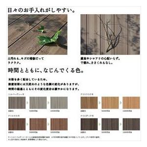 リクシル 樹ら楽ステージ 木彫 オプション 独立ステップ 『ウッドデッキ 人工木』_2