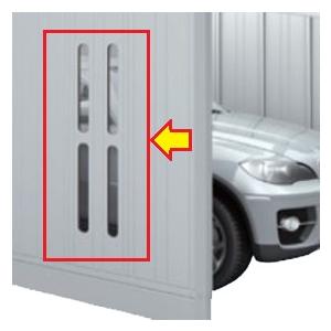 イナバ物置 オプション ガレーディア Grn 用 大型採光壁 Kno J ジャンボ 本体同時注文価格 内祝い