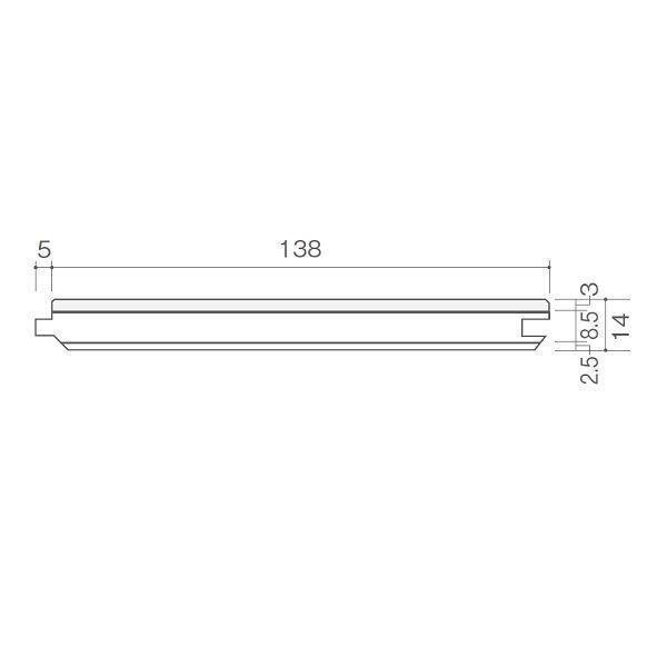 天然木部材　エコプレーゼ　オーク三層　※受注生産　ダークブラウン　幅138mm　ケース　LIVOSオイル塗装　ナチュラルグレード　床暖房対応　1.505m2　PHFL0188