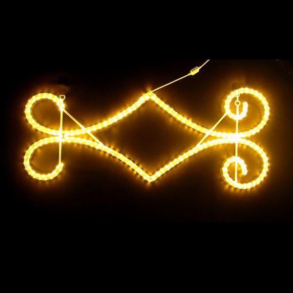 コロナ産業  2Dストリートモチーフ   アラベスク124  L2DM293     『イルミネーションライト』