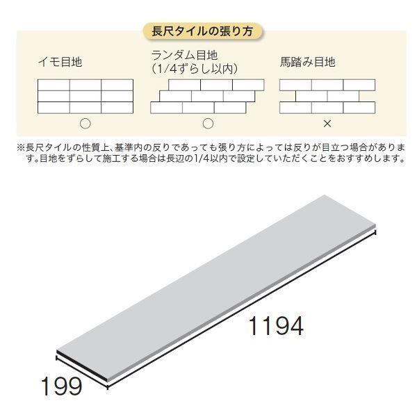 メイク　DAKOTA(ダコタ)　平(200×1200)　外床タイプ　6枚入り　箱　DKT-1220S-20