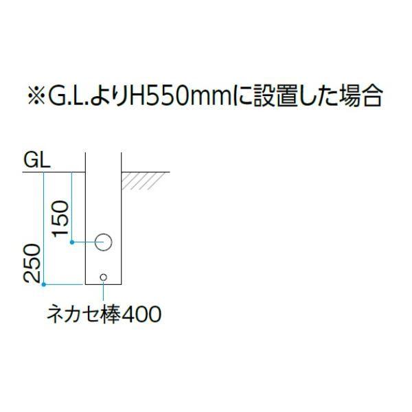 タカショー　エバーアートポールライト　100V　『エクステリア照明　＃71150500　100V用　20型　HFD-D94S　ガーデンライト』　シルバー