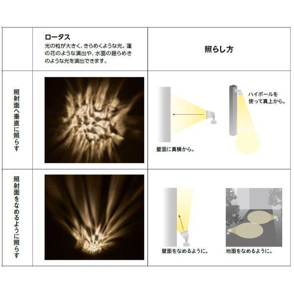 タカショー グラフィックスポットライト ロータス Hbb D82s 70836900 12v用 24v用 エクステリア照明 ガーデンライト