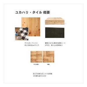 みんなの材木屋　ユカハリ・タイル　コグチ　NM-103-A　10枚入り（2.5平米分） オスモクリア 【脱衣】