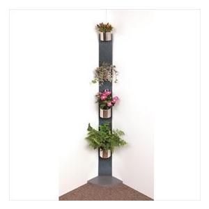 愛紳照明　San Francisco　Flower　＃SA-12 セット2　ETパネル（スチール1.0）製　＊鉢用台座 ×3、銅製鉢植 ×3 、受け皿 ×4　セット