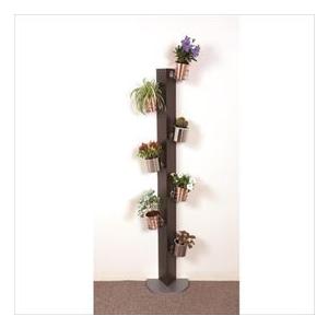 愛紳照明　San Francisco　Flower　＃SA-13 セット1　ETパネル（スチール1.0）製　＊鉢用台座 ×3、銅製鉢植 ×3、受け皿 ×3　セット