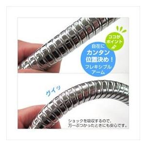 信栄物産　防犯ミラー室内用　フレキシブル　丸型　310径　枠：青　＃H-30BL　_2