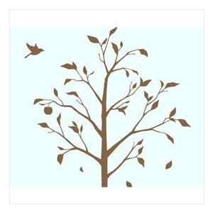 注目ショップ 東京ステッカー 高級ウォールステッカー 植物 林檎の木と小鳥 Lサイズ Ts0051 Cl ブラウン おしゃれ かわいい 壁 シール その他インテリア雑貨 小物 Nongdan Pro