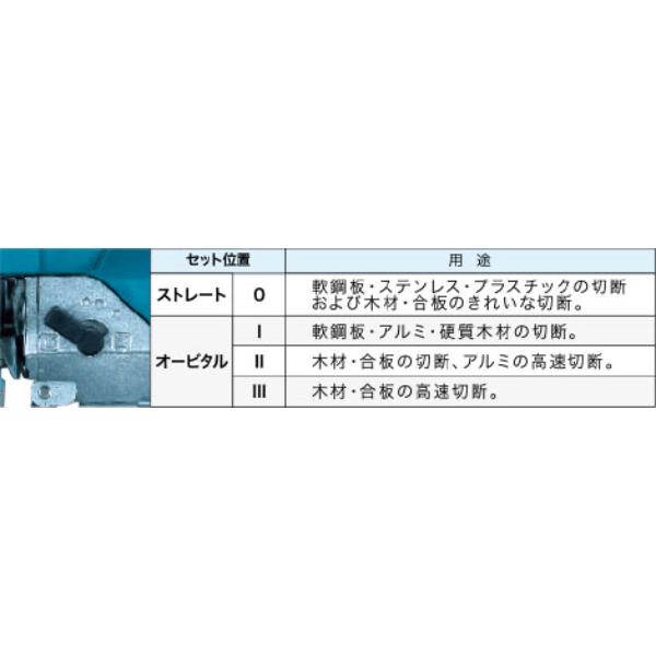 マキタ　充電式ジグソー　JV142DRF　バッテリ・充電器・ケース付き