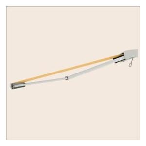リクシル 彩風 C型 電動・手動併用式 間口 3640×出幅 1500 レッド系 アクリル レッド系の画像