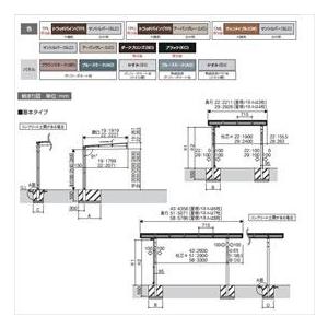 プレミアム サイクルポート 三協アルミ ニューマイリッシュ 逆勾配 ミニタイプ 基本タイプ 2922 H28 本体 木調部 形材部 屋根材 ポリカ サビに強いア 人気特価激安 Www Yalaphone Com