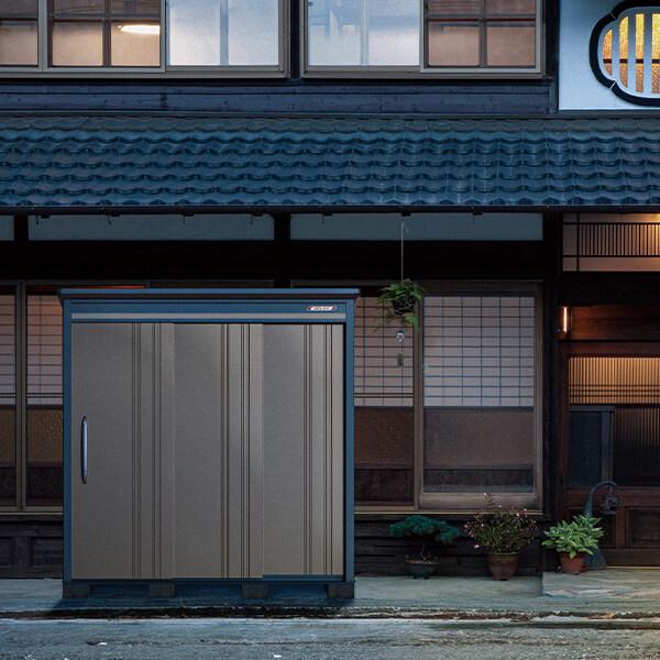 物置 屋外 タクボ物置 ヴェロス B-G2510N 豪雪型 標準屋根 棚なし_3