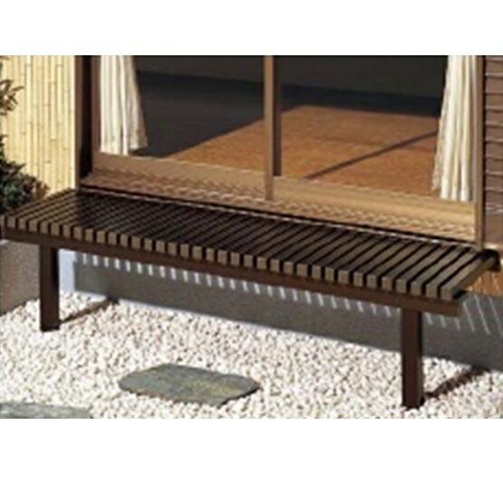 リクシル 受注生産品 壁付けタイプ ぬれ縁3型 1間×600 『濡れ縁